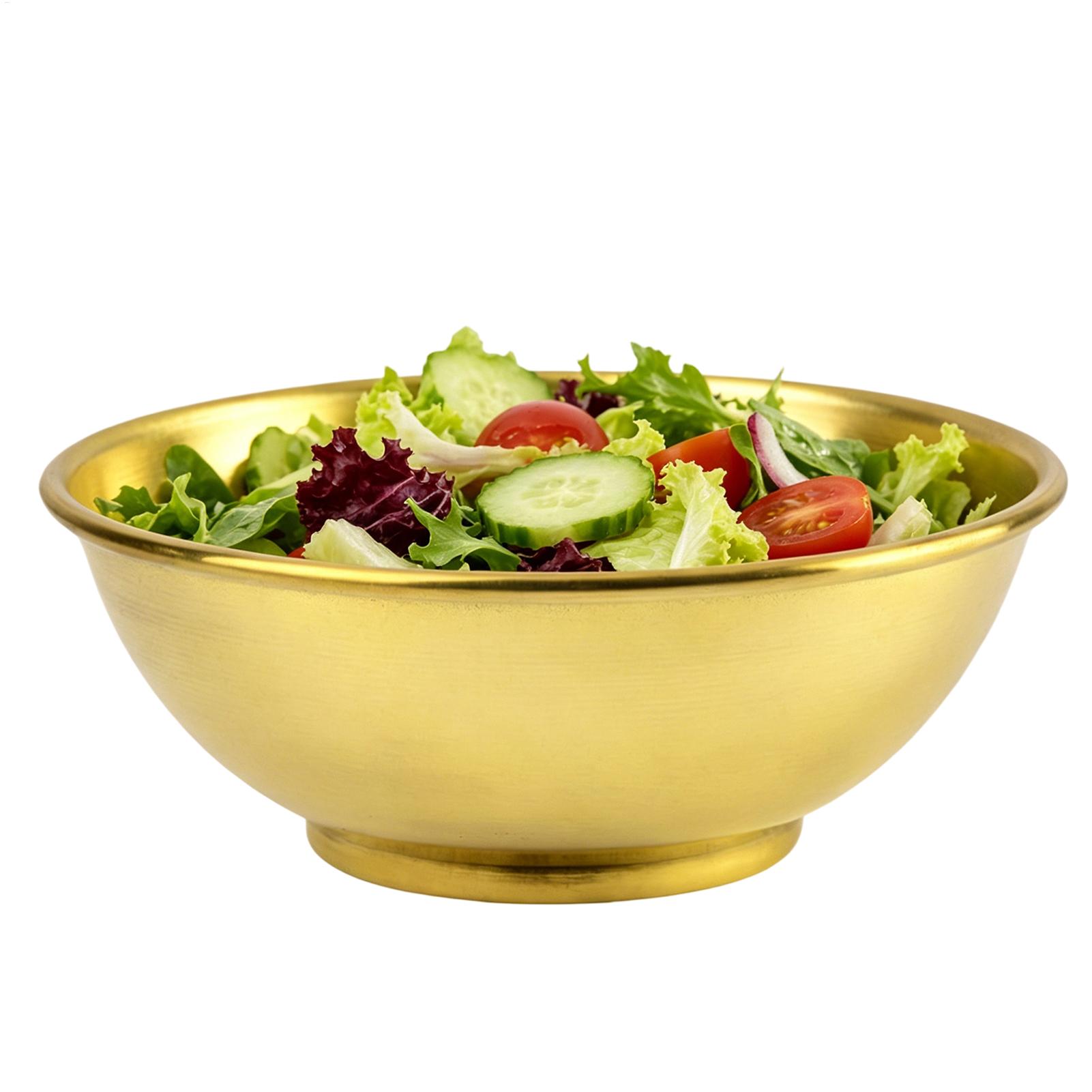 Home Cooking Chef - Copper Bowl Large Mixing Salad Storage