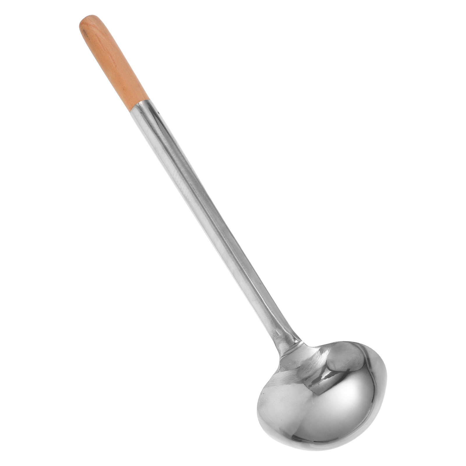 Home Cooking Fried Rice - Stainless Steel Long Handle Cooking Ladle