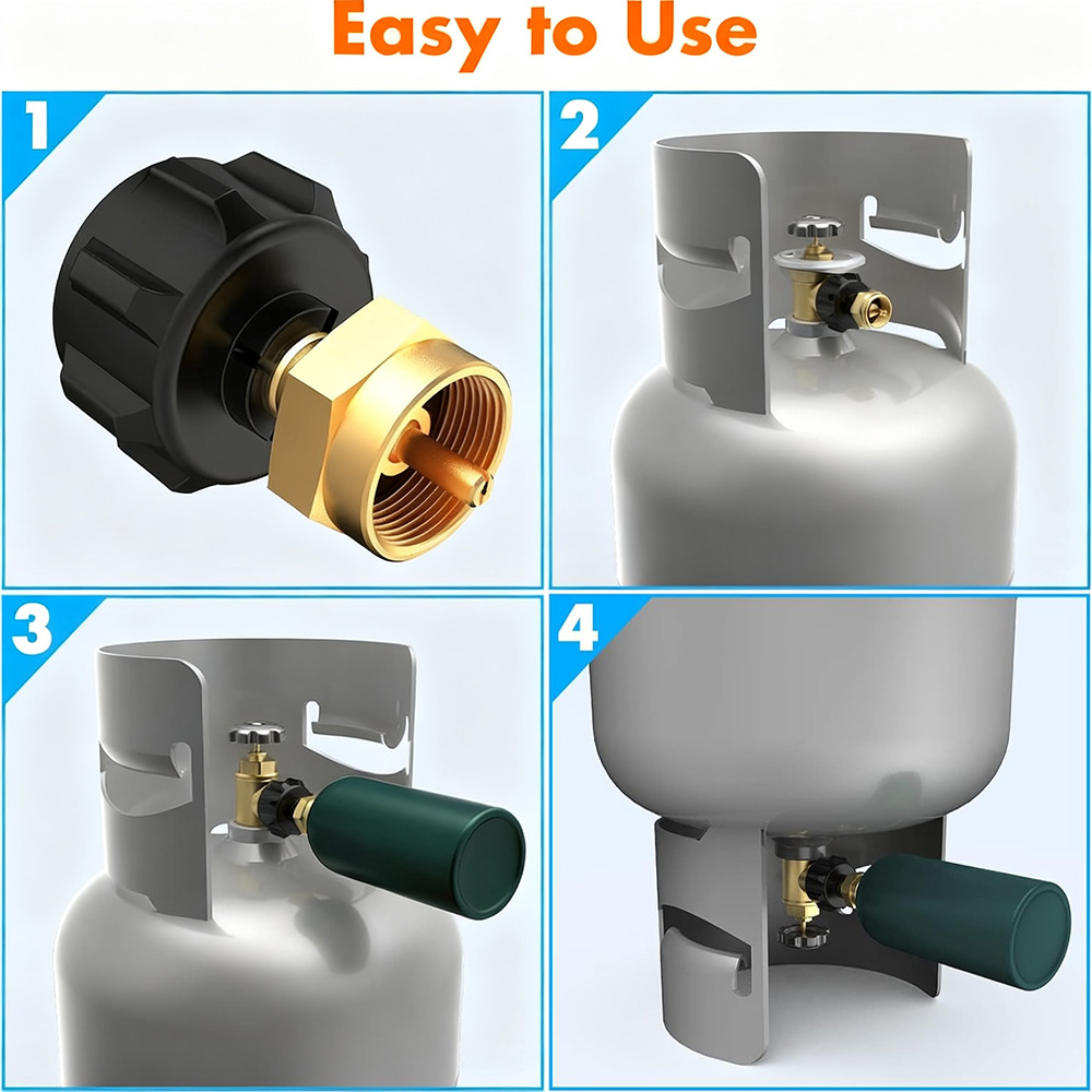 1pc Propane Refill Adapter for - огляд і ціна Home Cooking Gas