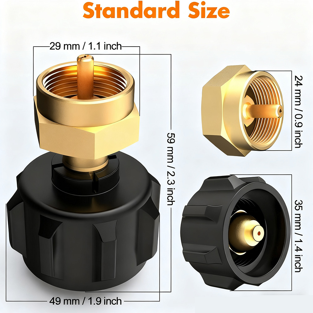 1pc Propane Refill Adapter for - огляд і ціна Home Cooking Gas