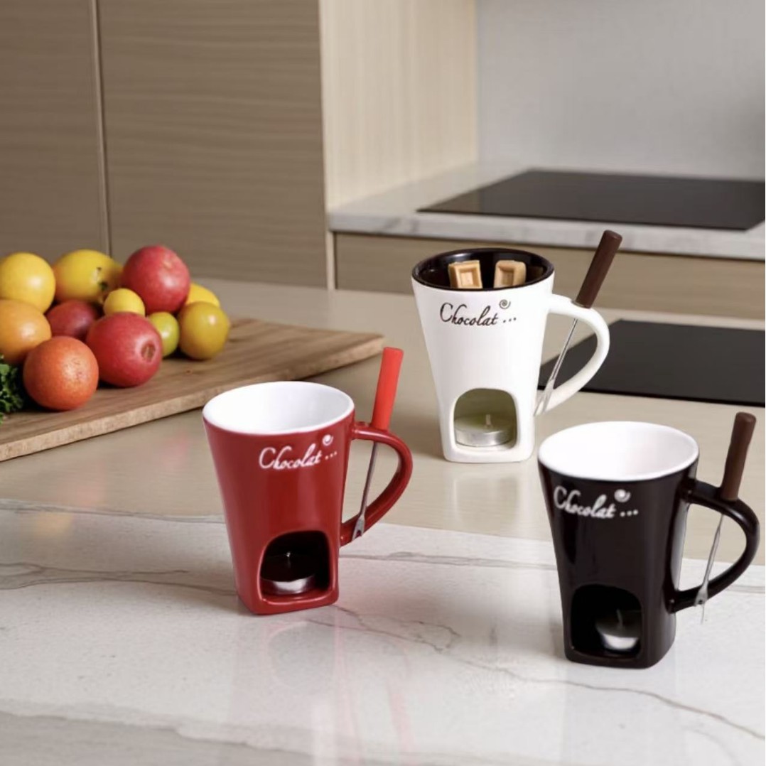 Ceramic Chocolate Fondue Mug C - огляд і ціна Fondue Pot Ceramic