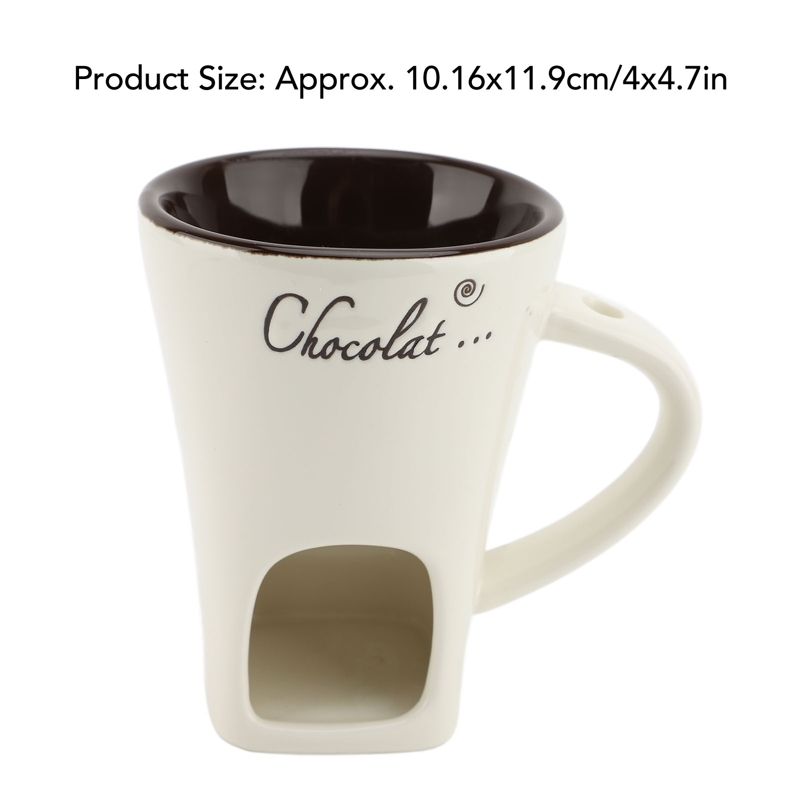 Chocolate Melting Fondue Mug C - огляд і ціна Fondue Pot Ceramic