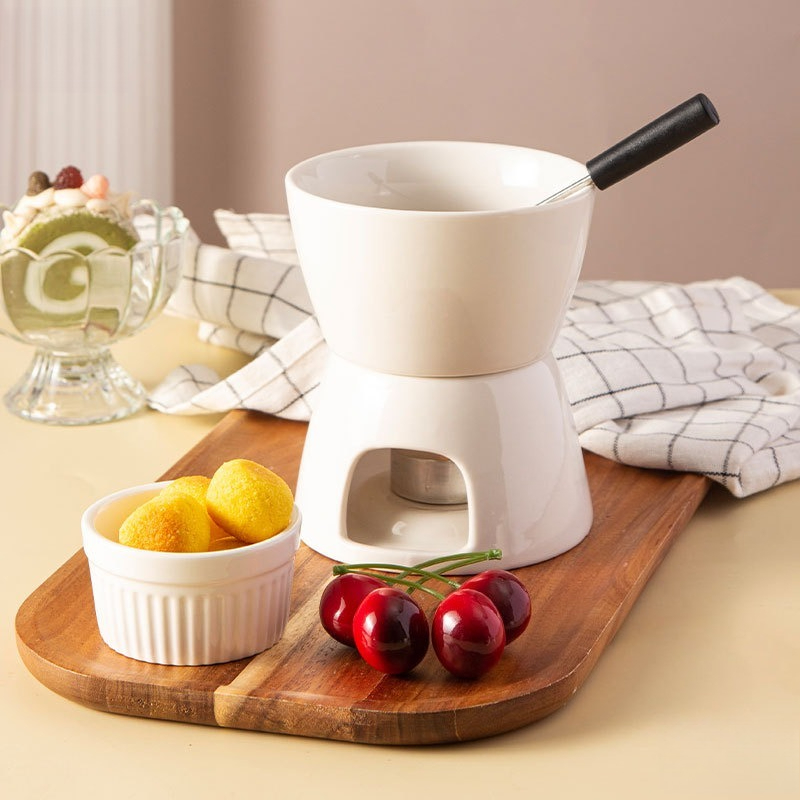 Nordic Ceramic Chocolate Fondu - огляд і ціна Fondue Pot Ceramic