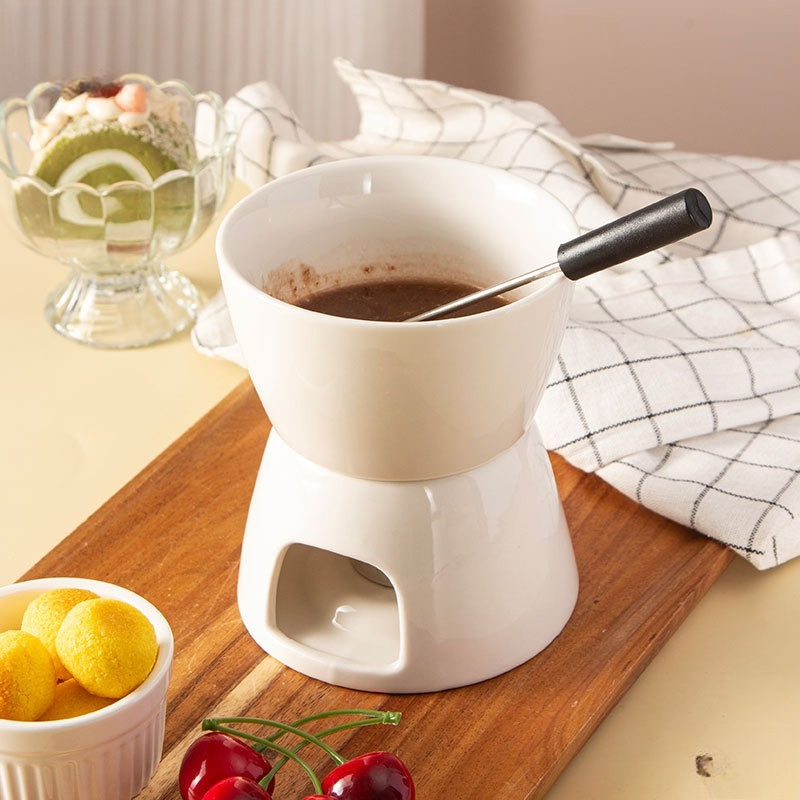 Nordic Ceramic Chocolate Fondu - огляд і ціна Fondue Pot Ceramic