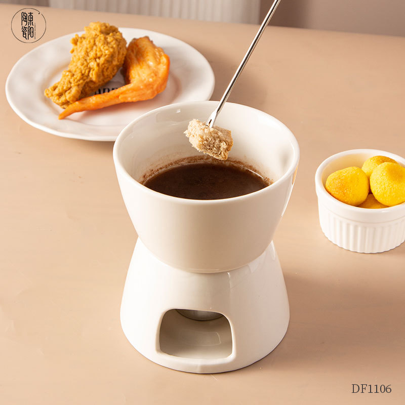 Nordic Ceramic Chocolate Fondu - огляд і ціна Fondue Pot Ceramic