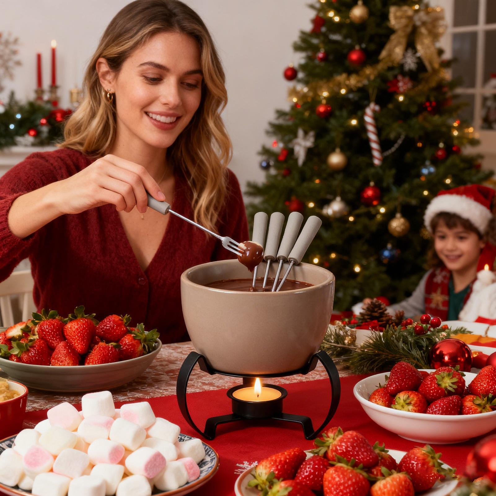 450ml Mini Ceramic Fondue Mug  - огляд і ціна Fondue Pot Ceramic