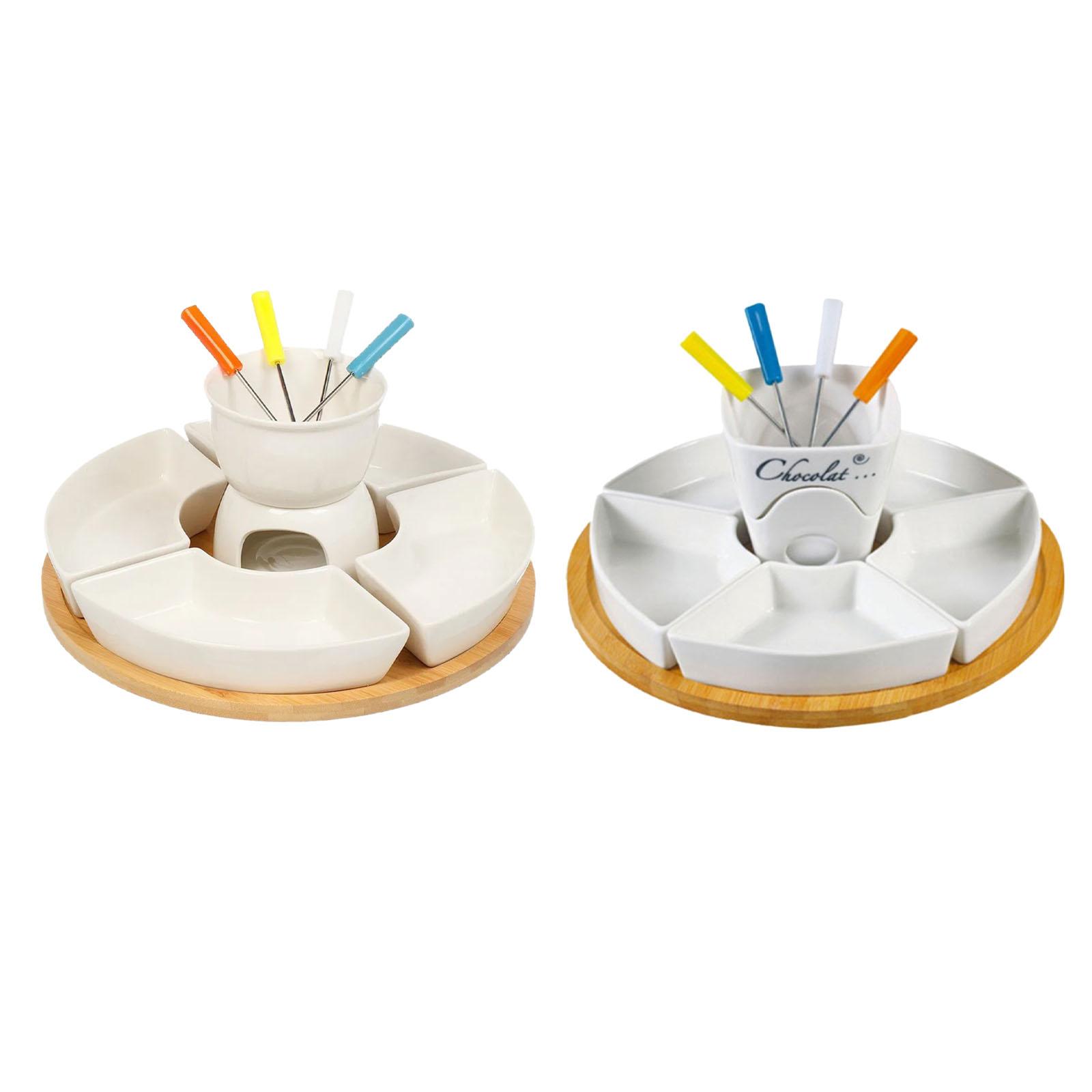Fondue Pot Melting Pot Set, Bu - огляд і ціна Fondue Pot Ceramic