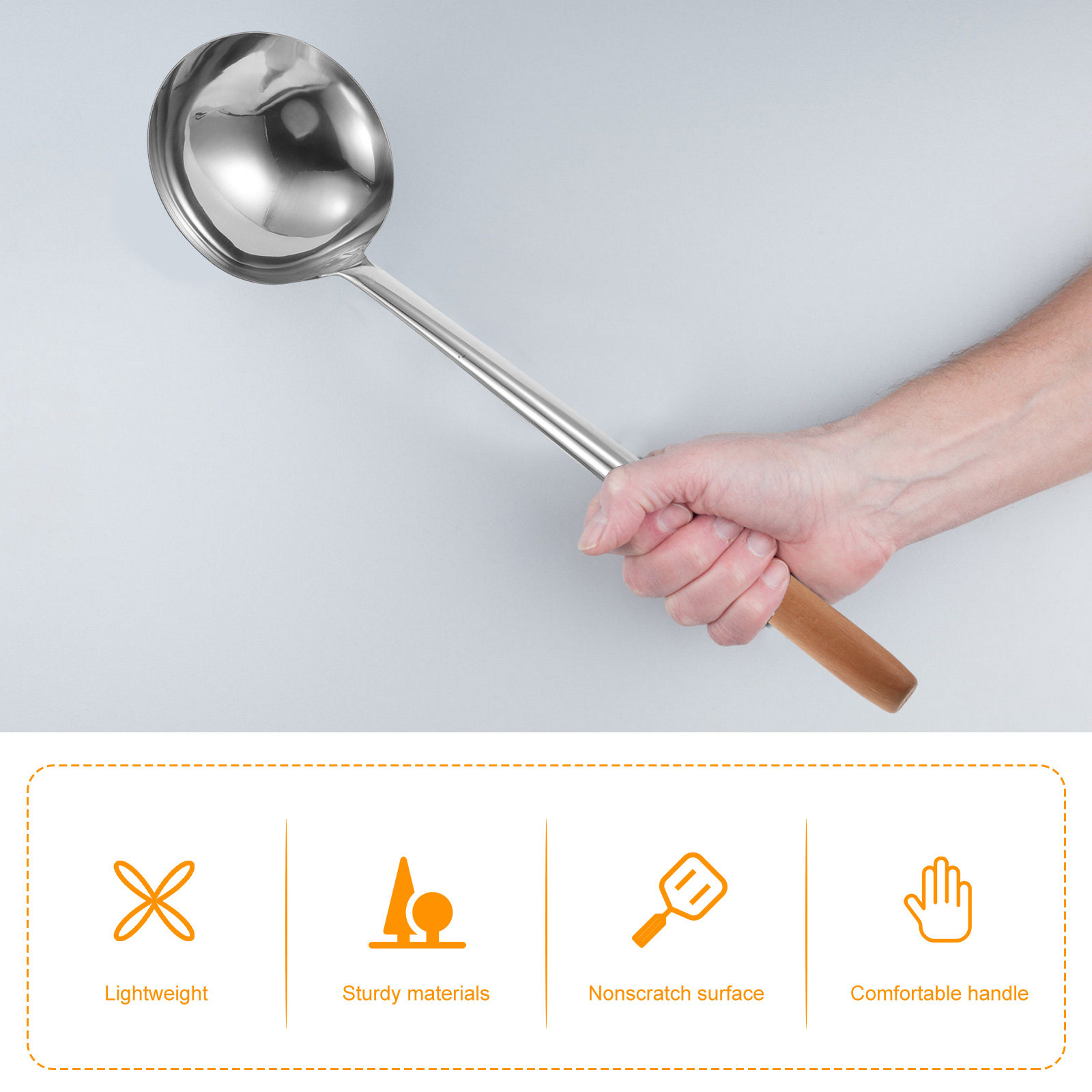 Stainless Steel Long Handle Co - огляд і ціна Home Cooking Fried Rice
