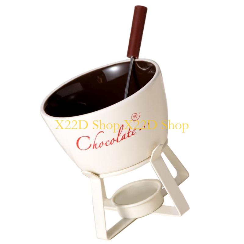 X22D Fondue Pots Set Tealight  - огляд і ціна Fondue Pot Ceramic
