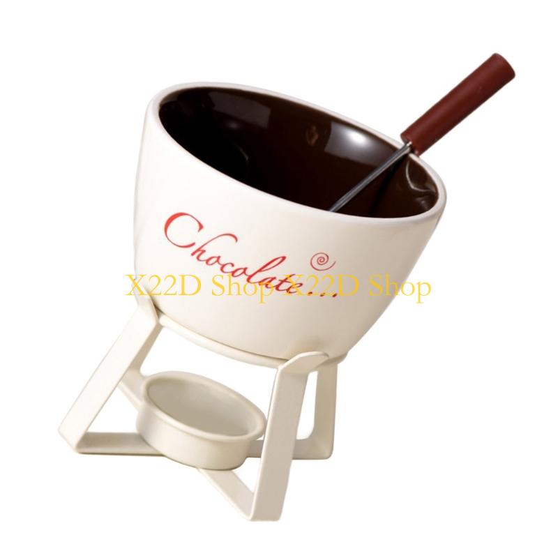 X22D Fondue Pots Set Tealight  - огляд і ціна Fondue Pot Ceramic