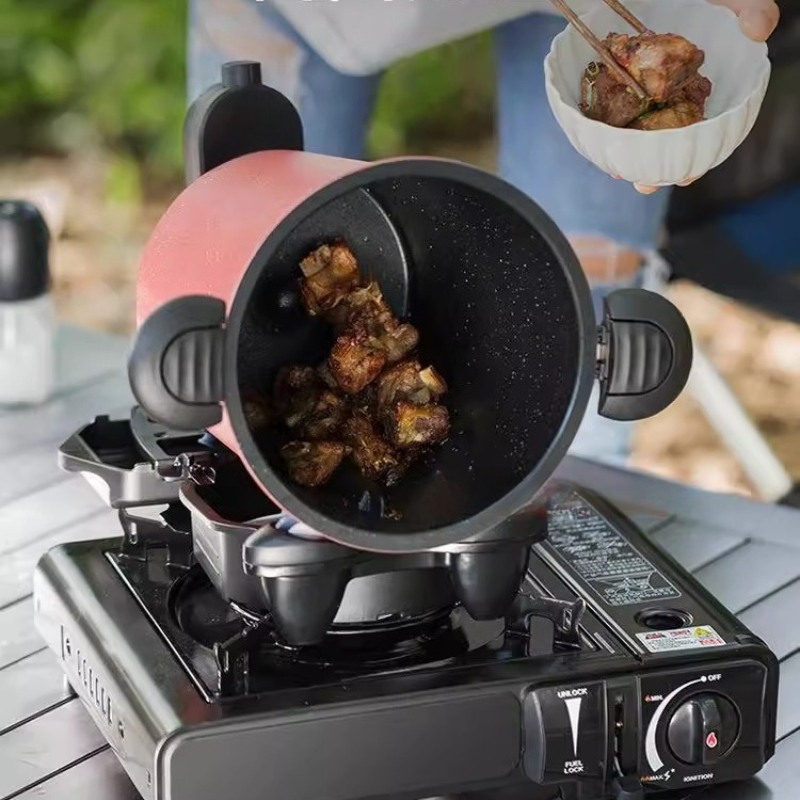 360° Intelligent Rotating Outd - огляд і ціна Home Cooking Fried Rice