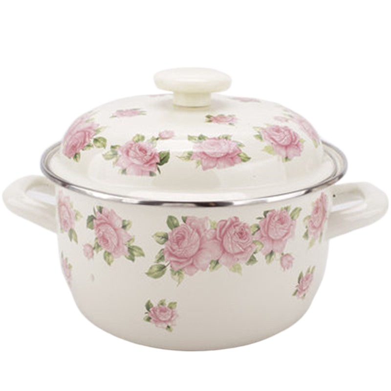 Thickened 16-24cm Elegant Pink - огляд і ціна Fondue Pot Ceramic