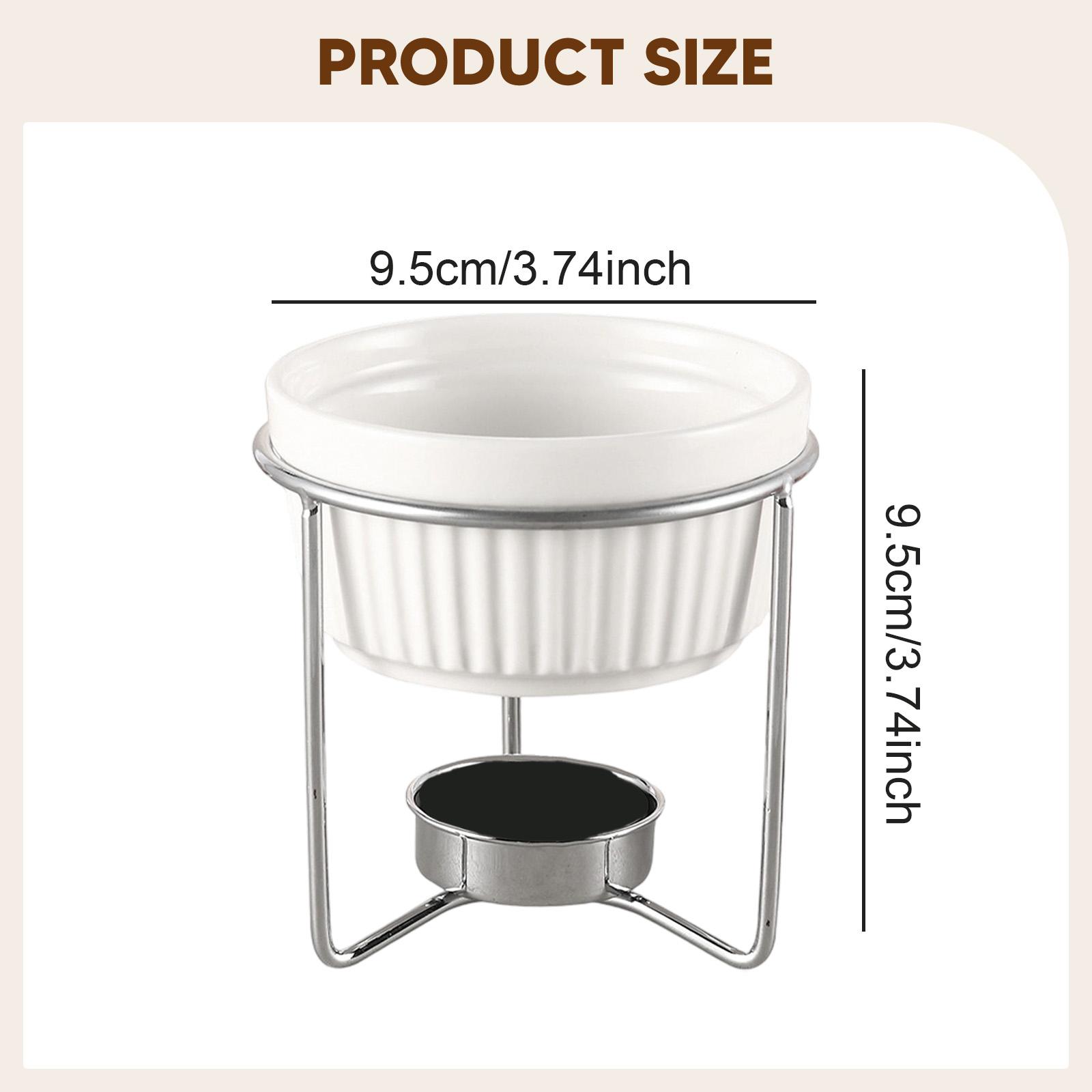 Ceramic Butter Warmer Fondue P - огляд і ціна Fondue Pot Ceramic