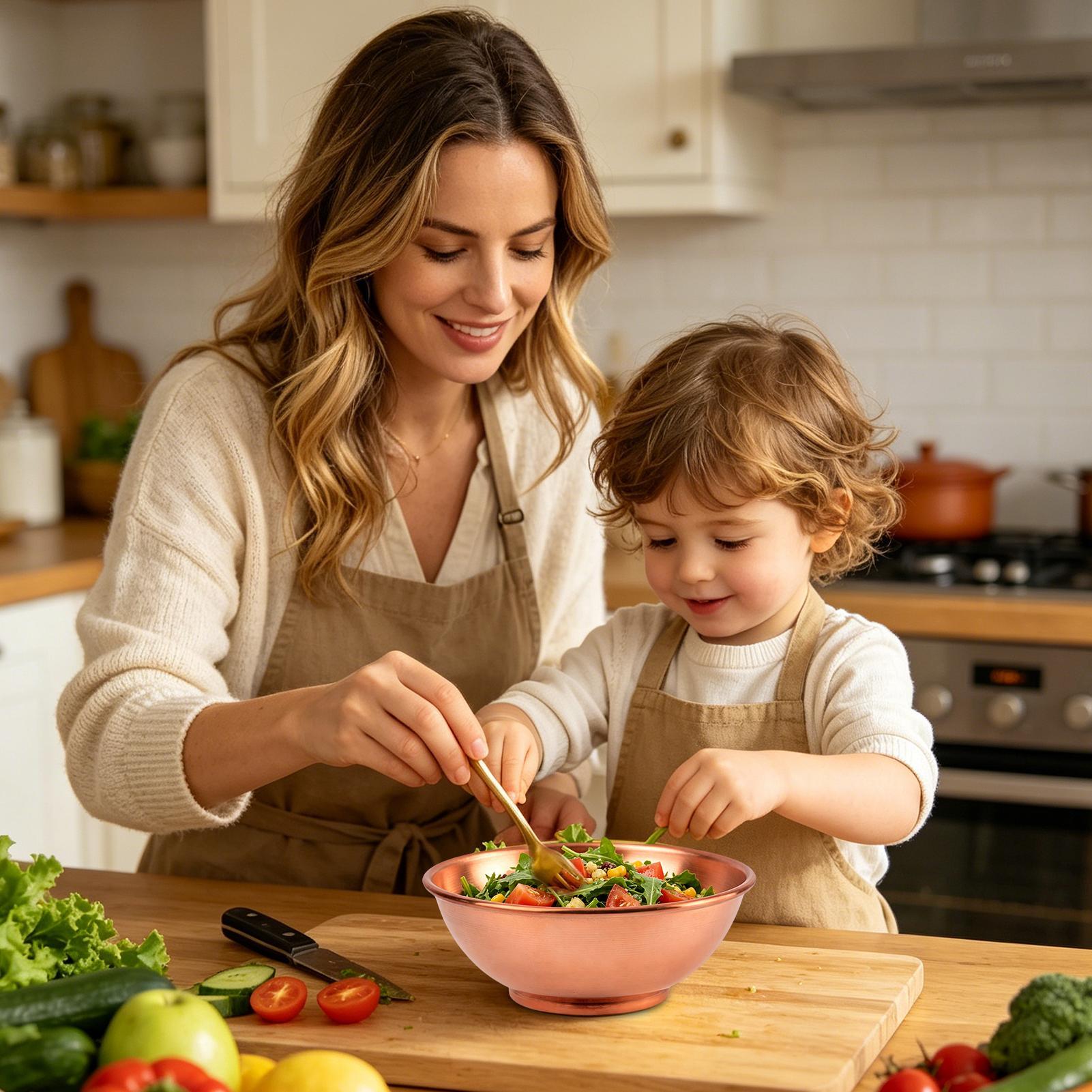 Copper Bowl Large Storage Cont - огляд і ціна Home Cooking Chef