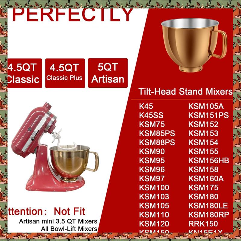 ABLQ 5 QT Stainless Steel Mixe - огляд і ціна Kitchenaid Mixer Artisan 5Qt