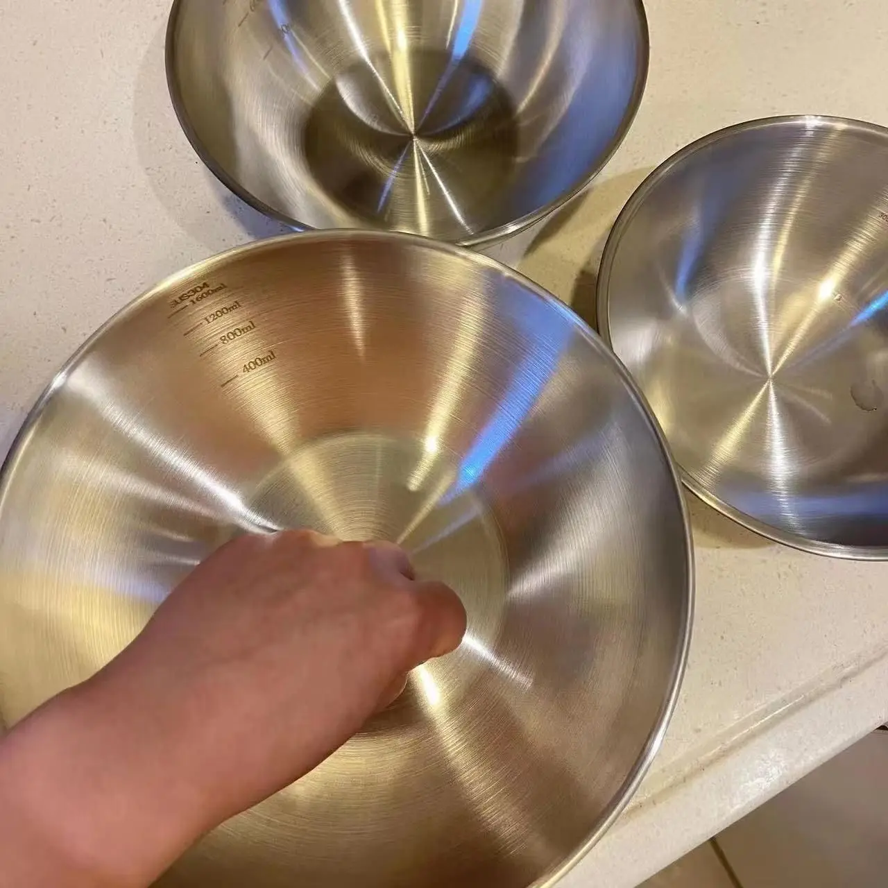 1-3 Stainless Steel Bowl Set w - огляд і ціна Home Cooking Meals