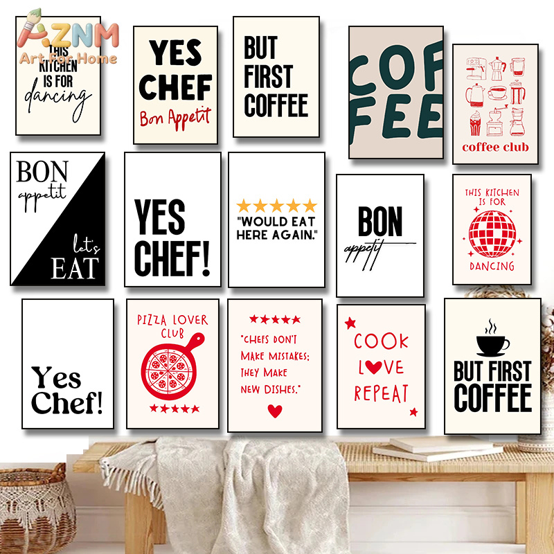 AZNM Kitchen Coffee Chef Quote - огляд і ціна Home Cooking Quotes