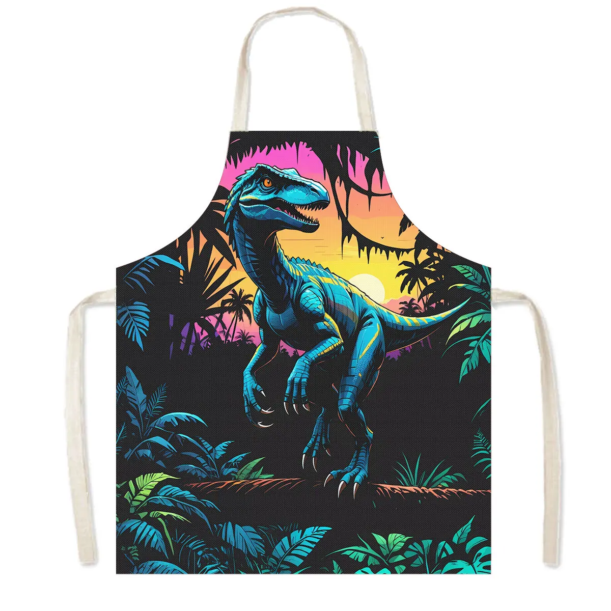 Cute Dinosaur Print Kitchen Ap - огляд і ціна Home Cooking Chef