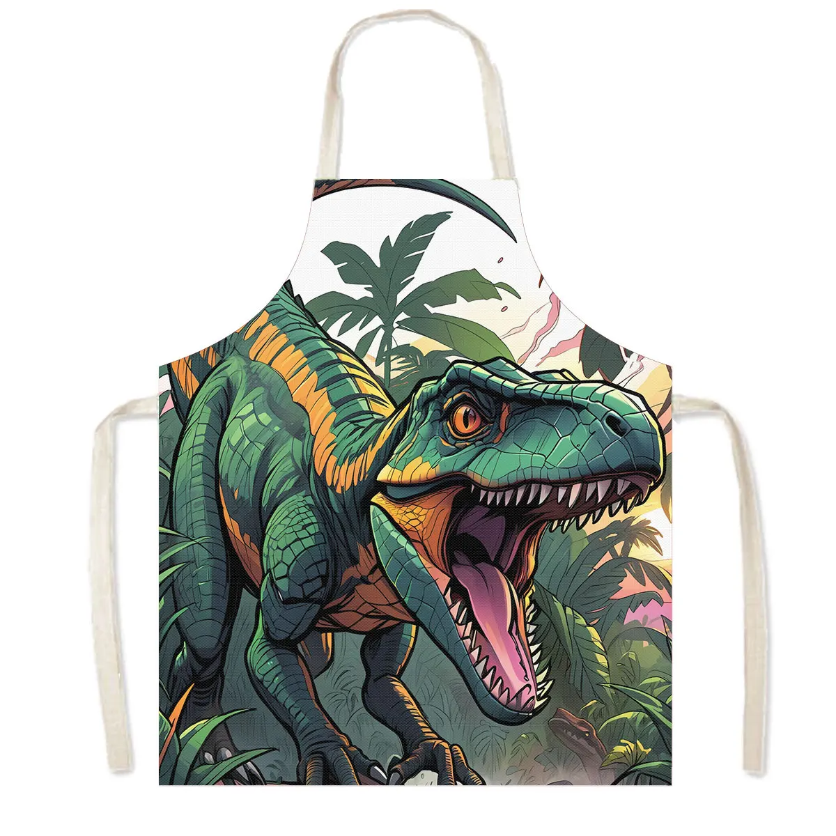 Cute Dinosaur Print Kitchen Ap - огляд і ціна Home Cooking Chef