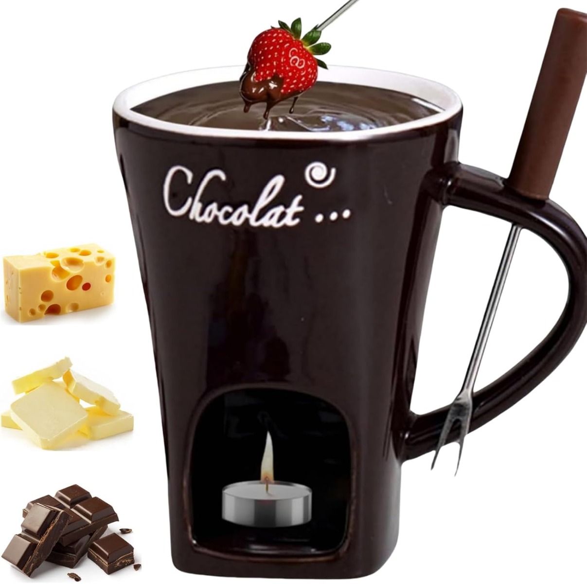 Ceramic Multifunction Chocolat - огляд і ціна Fondue Pot Ceramic