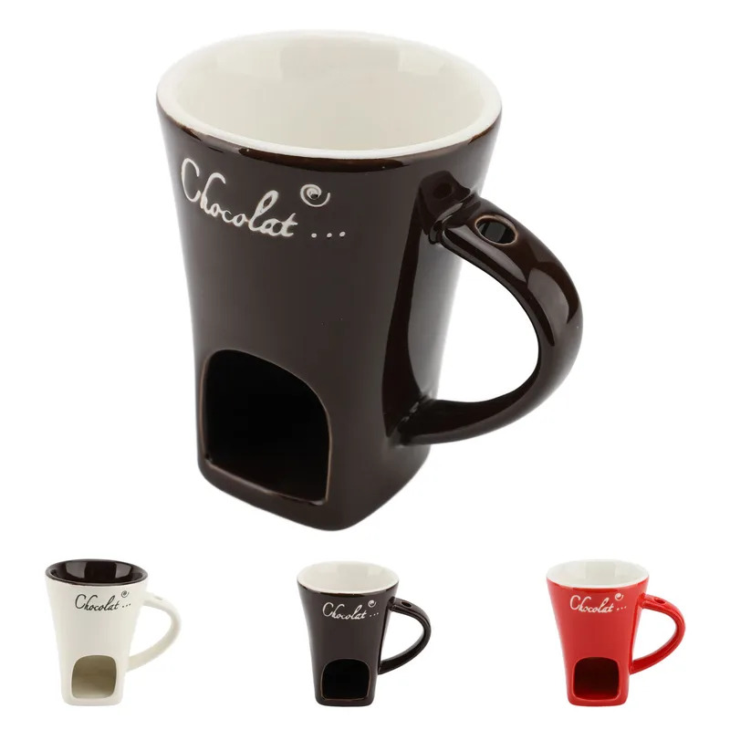 Chocolate Melting Fondue Mug C - огляд і ціна Fondue Pot Ceramic