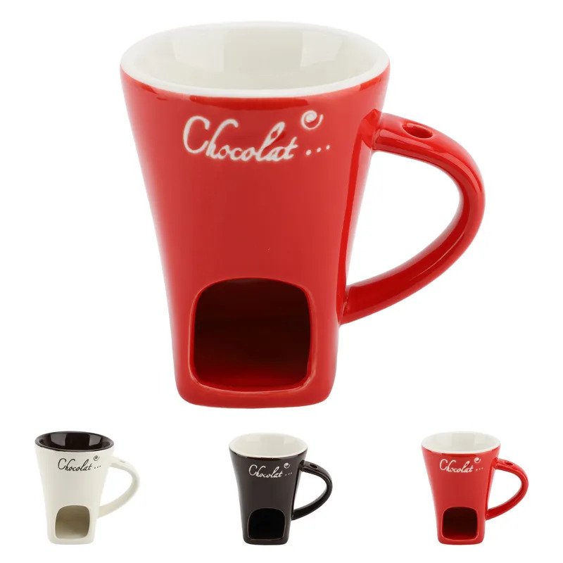 Chocolate Melting Fondue Mug C - огляд і ціна Fondue Pot Ceramic