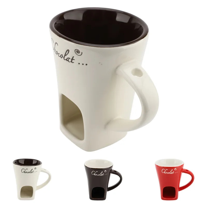 Chocolate Melting Fondue Mug C - огляд і ціна Fondue Pot Ceramic