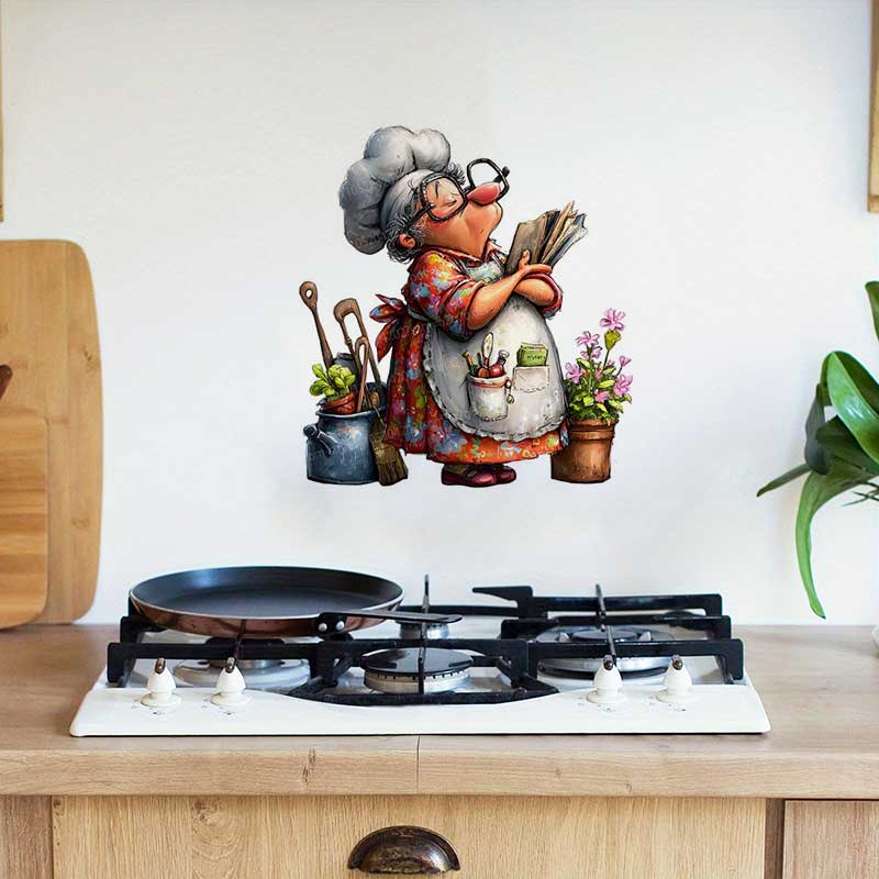Funny Cooking Ladies Decal Sti - огляд і ціна Home Cooking Meals