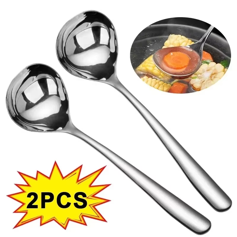 2/1Pcs Stainless Steel Spoon T - огляд і ціна Home Cooking Meals